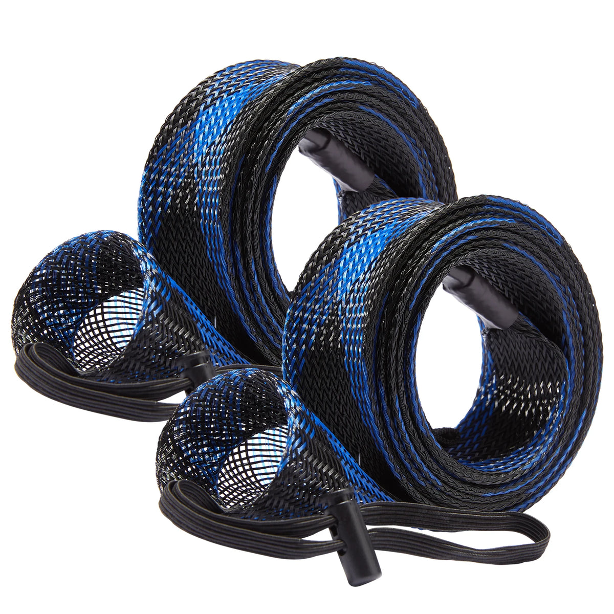Bassdash Rod Sleeves – Spinning & Casting Rod Covers up to 7.5 ft (Durable PET Mesh Protection)
