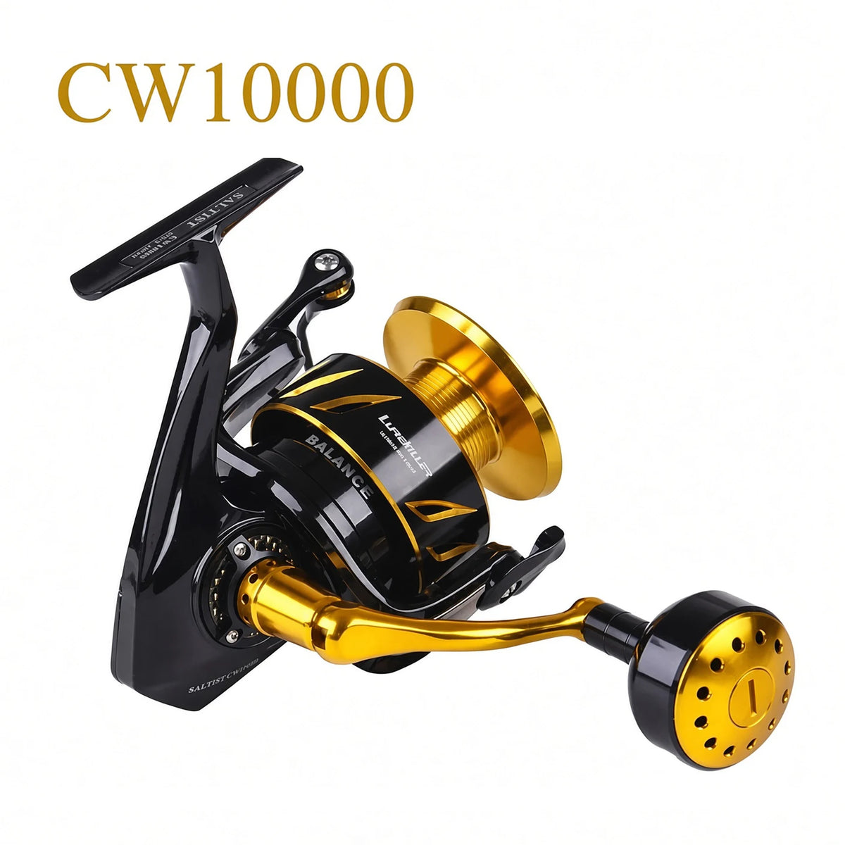 LUREKILLER Saltist CW Full Metal Spinning Reel | 12–35kg Drag | 3000–10000 Saltwater Jigging Reel