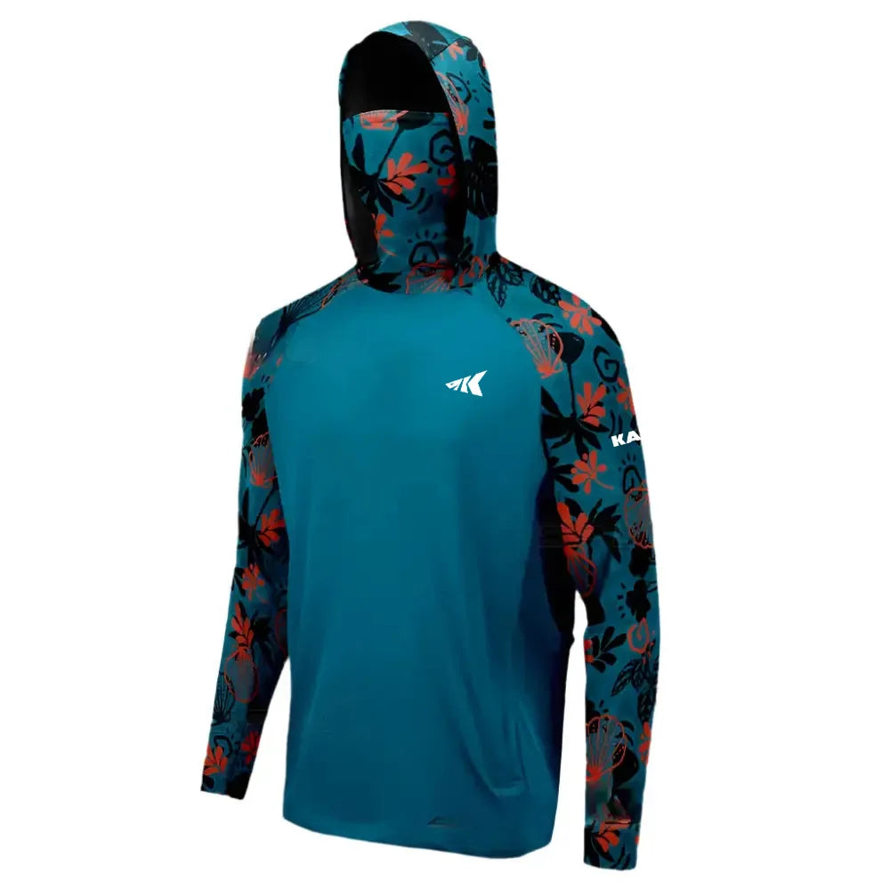 Hooded Fishing Shirt – UPF 50+ Sun Protection, Quick-Dry & Breathable Fabric