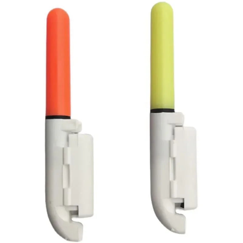 LED Fishing Light Sticks (20 Pack) | Includes Batteries | CR322/CR425 | Waterproof Clip-On Night Glow Lamps