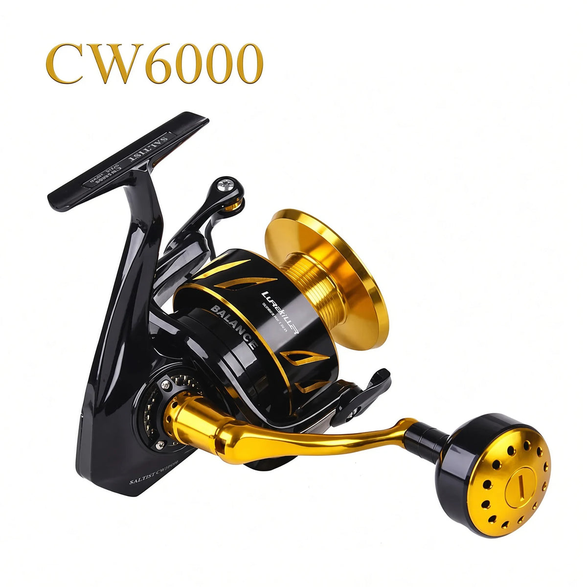 LUREKILLER Saltist CW Full Metal Spinning Reel | 12–35kg Drag | 3000–10000 Saltwater Jigging Reel