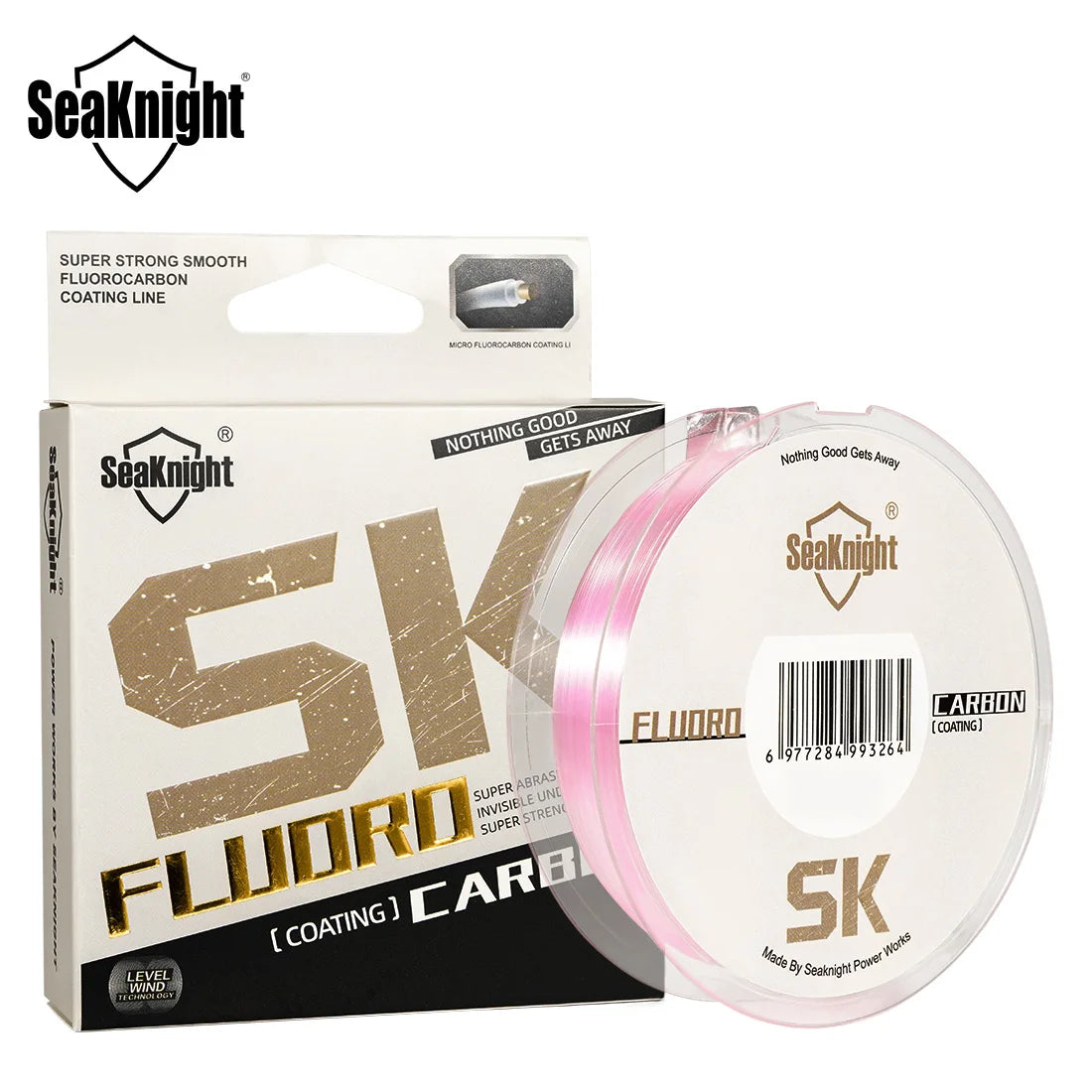 SeaKnight SK Series Fluorocarbon Coated Fishing Line | 3–100lb