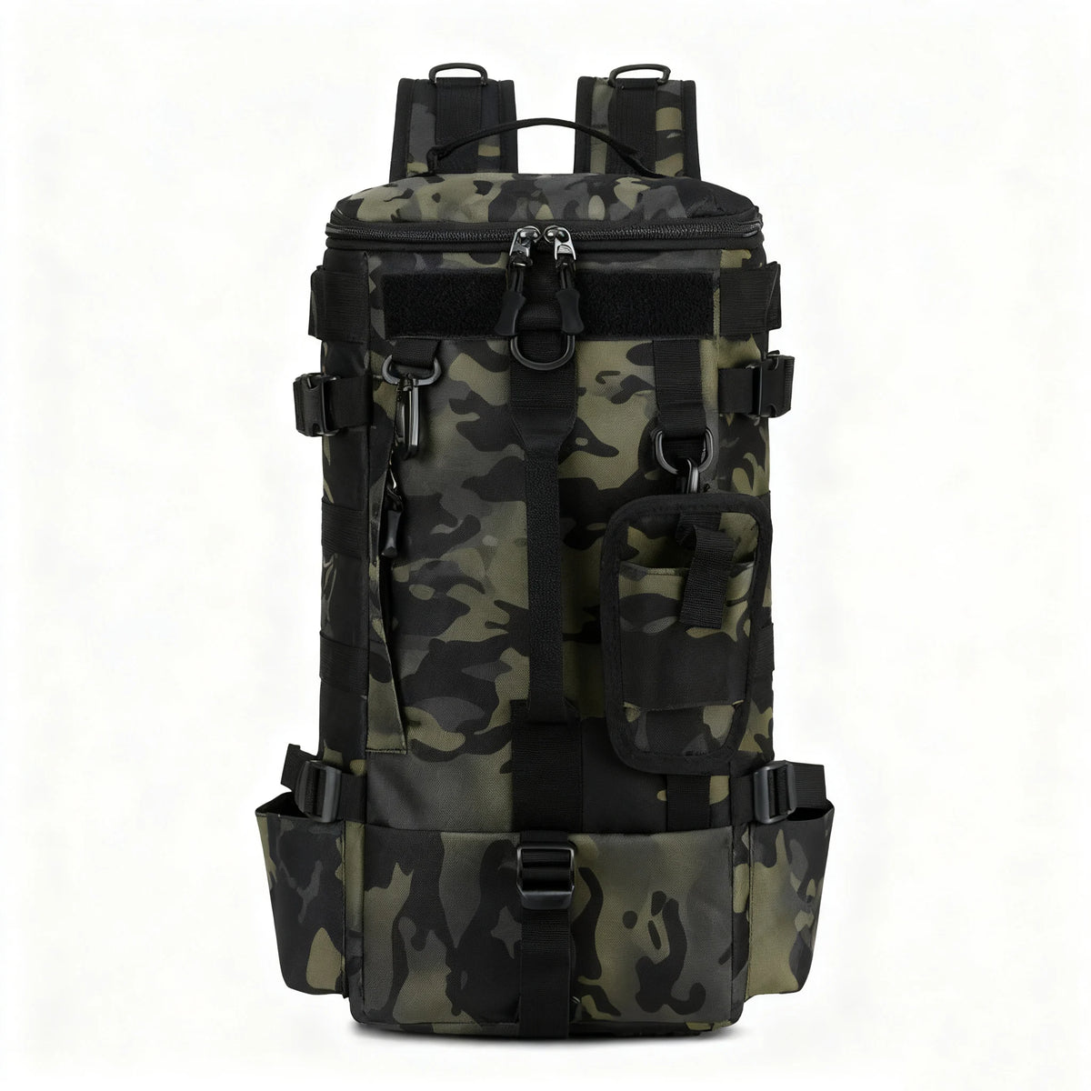Fishing Backpack Tackle Bag | Waterproof Storage Pack with Rod Holders | Outdoor Gear Bag
