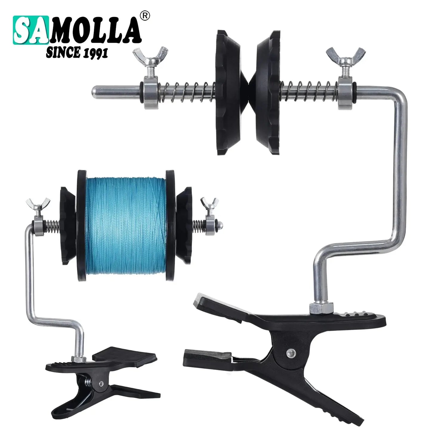 Fishing Line Spooler Tool β Tabletop Line Winder for Spinning & Baitcasting Reels
