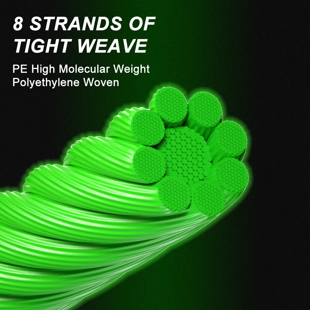MIFINE Sinking X8 Braided Line | 150m | 8-Strand PE | 18–67LB | Super Strong Sinking Multifilament