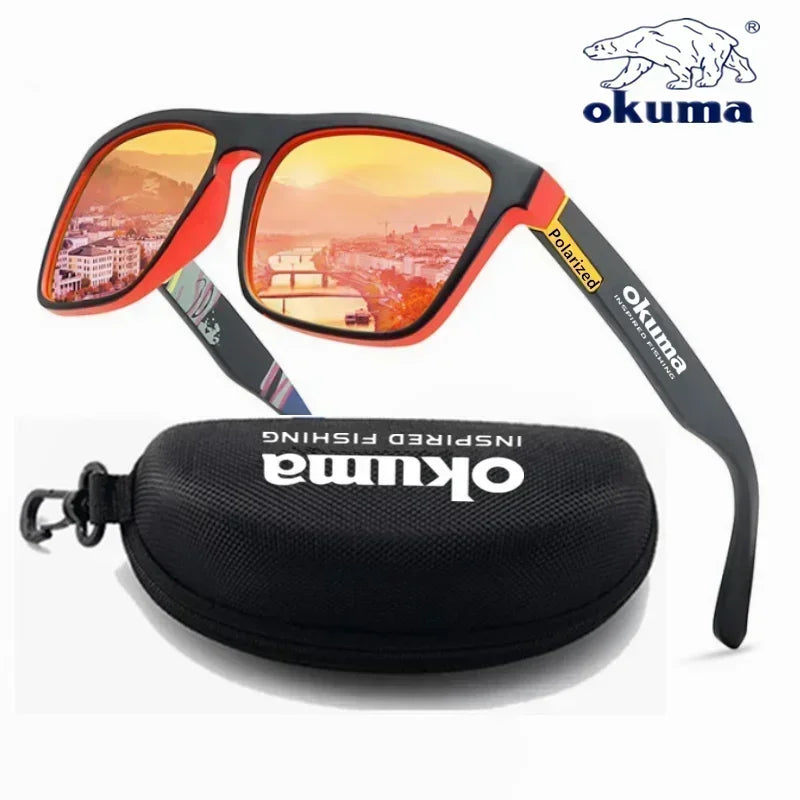 Okuma Polarized Fishing Sunglasses – UV400 Protection, Anti-Glare & Lightweight Design