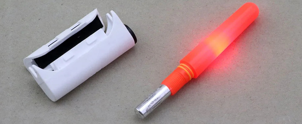 LED Rod Tip Lights – Rechargeable CR425 Lithium Bite Indicators (2-Pack, USB Charging)