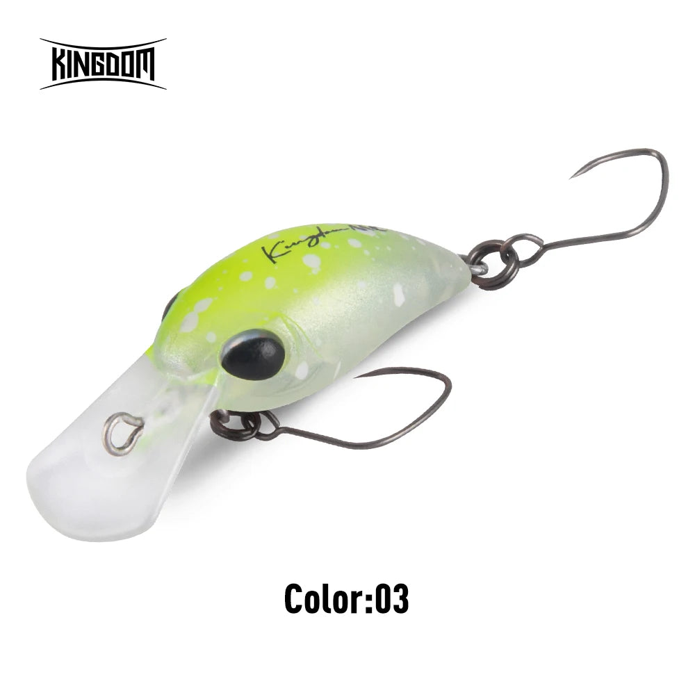 Kingdom Micro Expert Minnow Lure | Ultralight Hardbody Crankbait | 25mm / 32mm