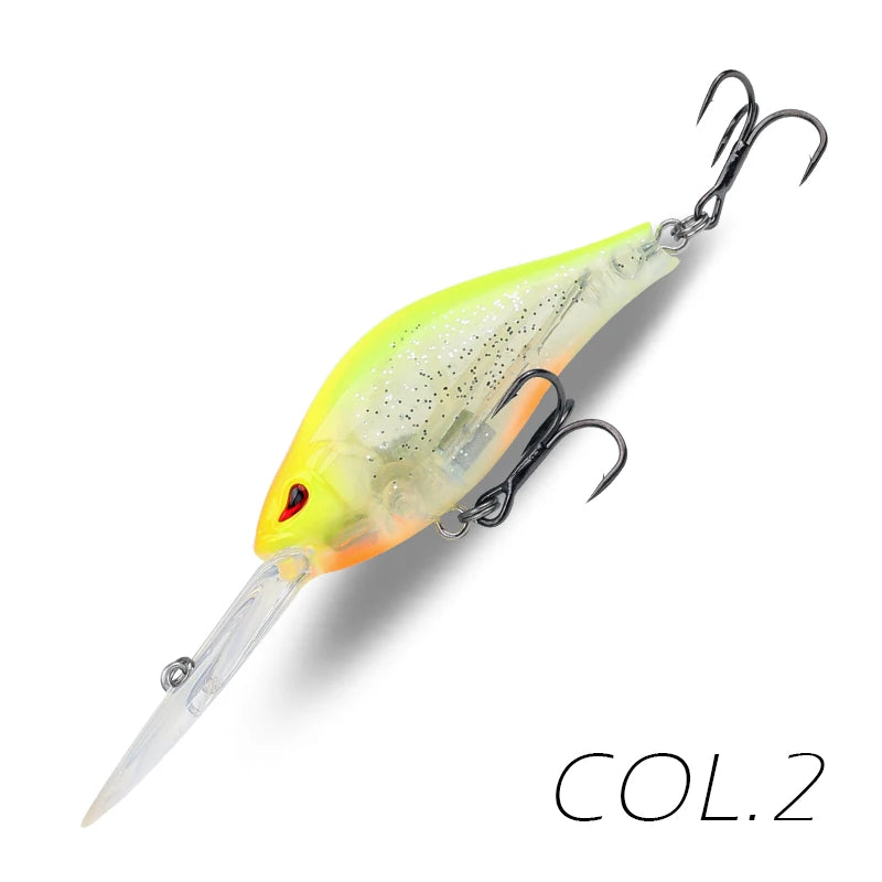 Magic Works 65mm Floating Crankbait | 13.5g Hardbody Fishing Lure