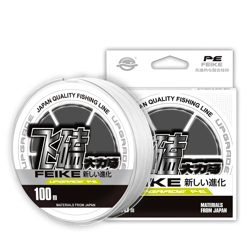 ZUKIBO Ultra Casting Braid | 100-1000m PE Braided Fishing Line | Thin, Strong & Smooth | Saltwater & Freshwater