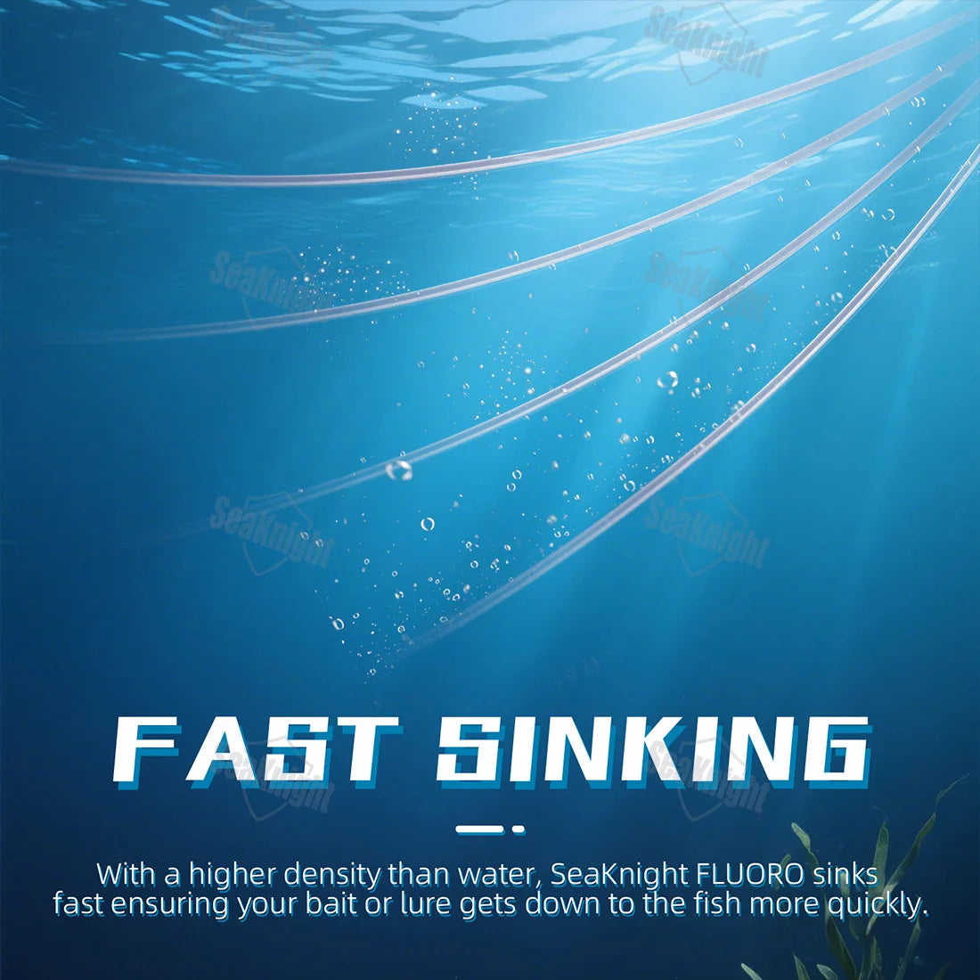 SeaKnight SK Series Fluorocarbon Coated Fishing Line | 3–100lb