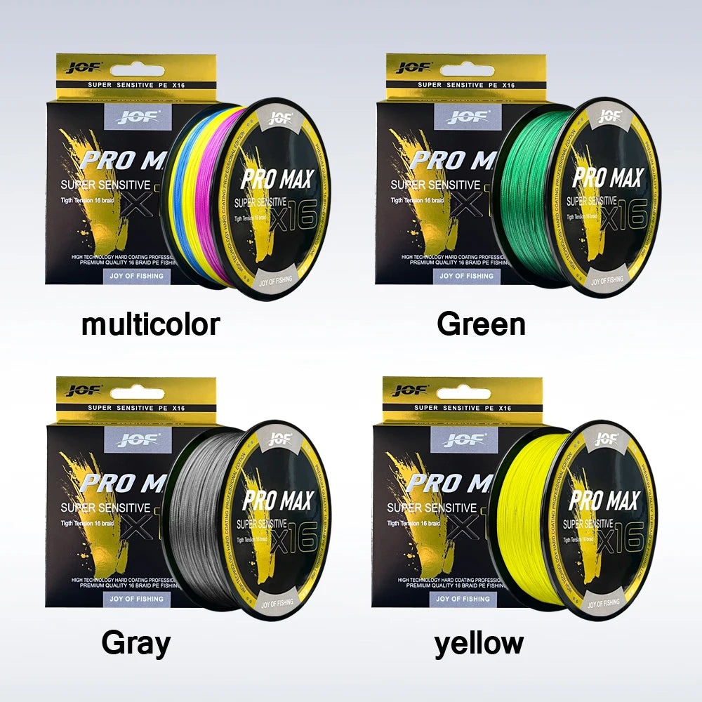 X16 Braided Fishing Line – 30–95 lb Super Strong 500 m (High Sensitivity & Low Stretch)
