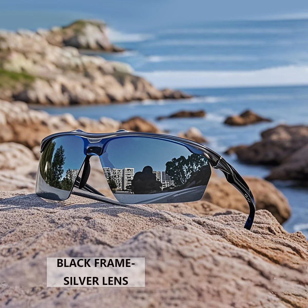 Vozapow Polarized Sports Sunglasses | UV400 Cycling, Fishing & Outdoor Eyewear