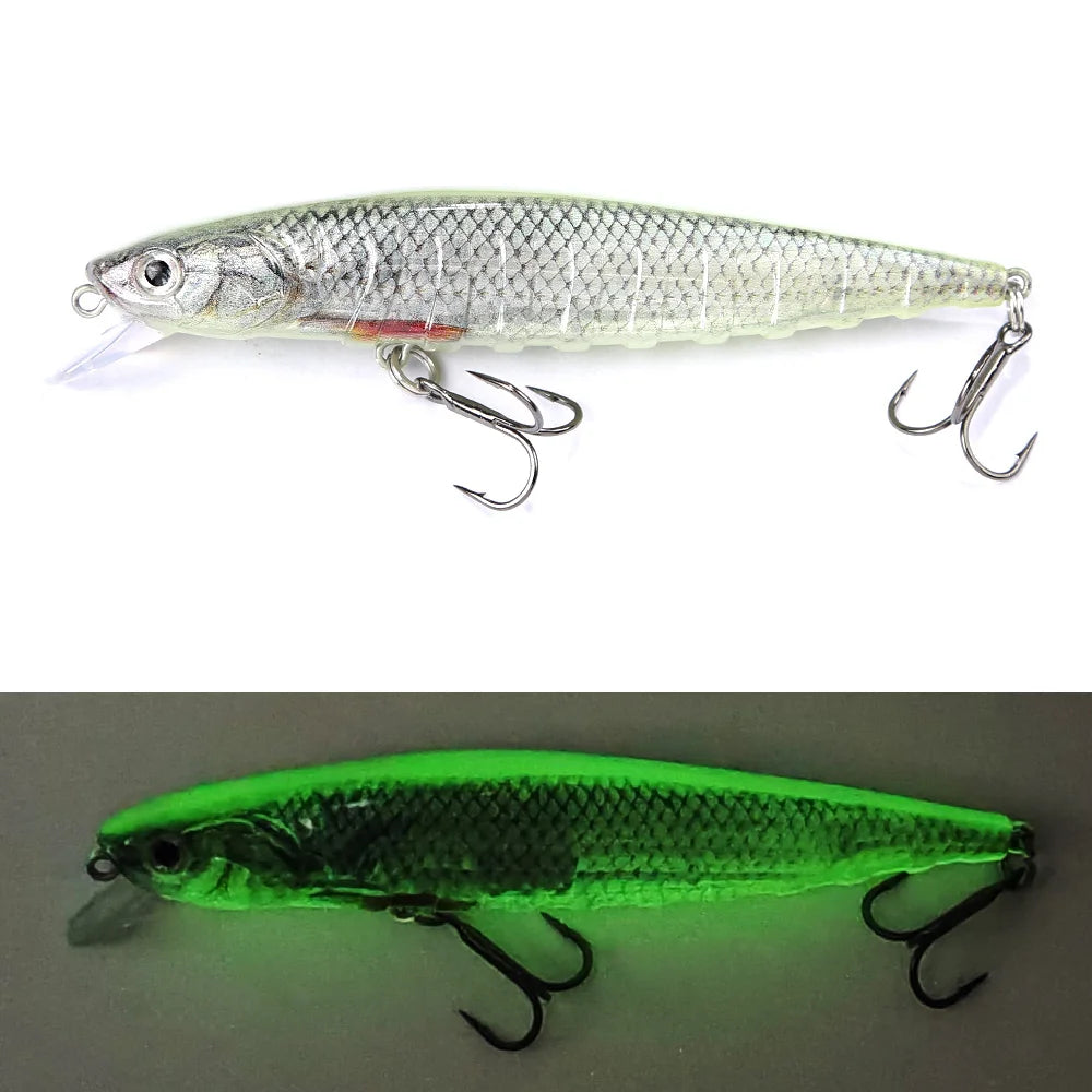 B&U JERK MINNOW Suspending Hardbody Lure | 110mm 16.3g | Long-Cast Jerkbait