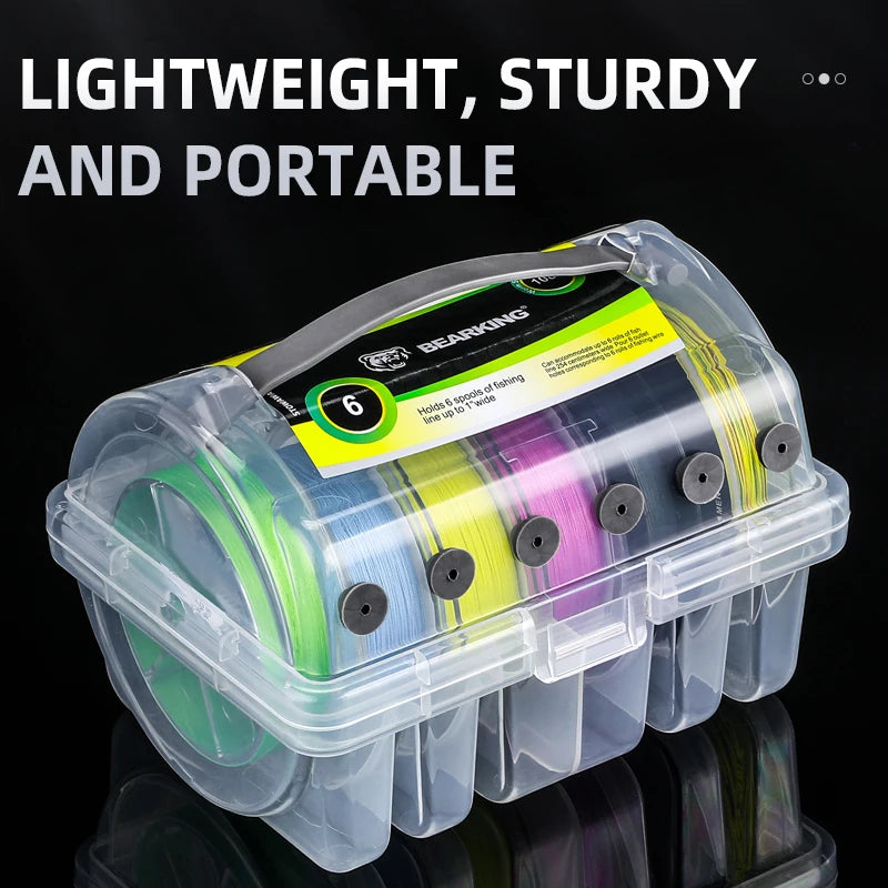 BEARKING Braid & Leader Organizer – Tangle-Free Storage