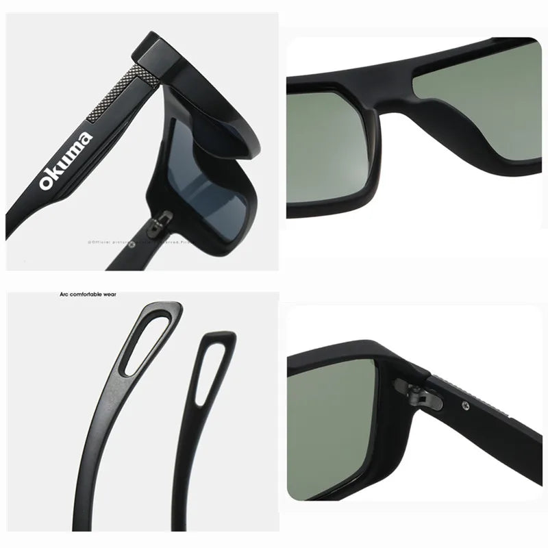 Okuma Polarized Fishing Sunglasses | UV400 | Men & Women | Outdoor Sports, Cycling, Hunting & Driving | 6 Colours