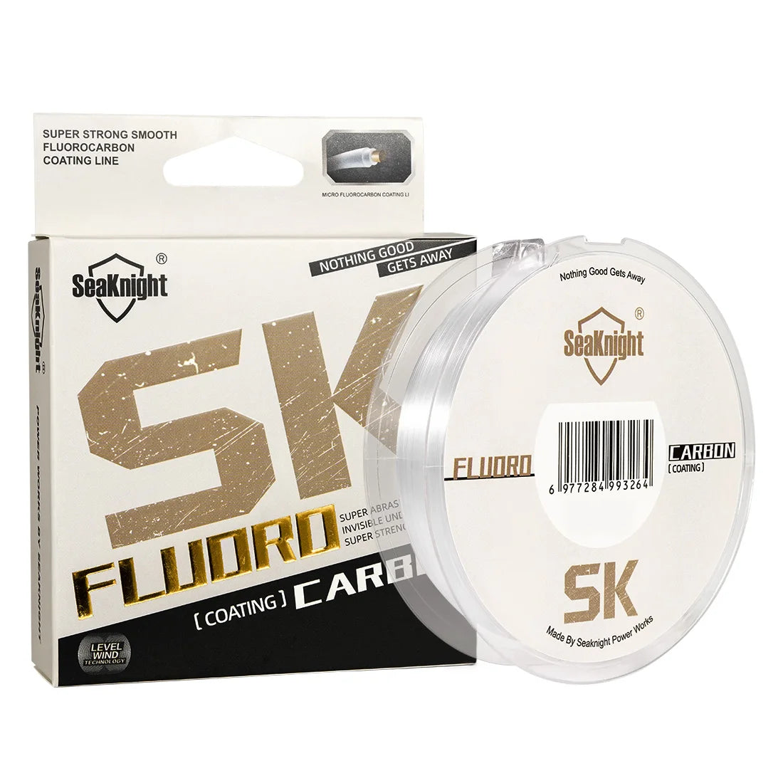 SeaKnight SK Series Fluorocarbon Coated Fishing Line | 3–100lb