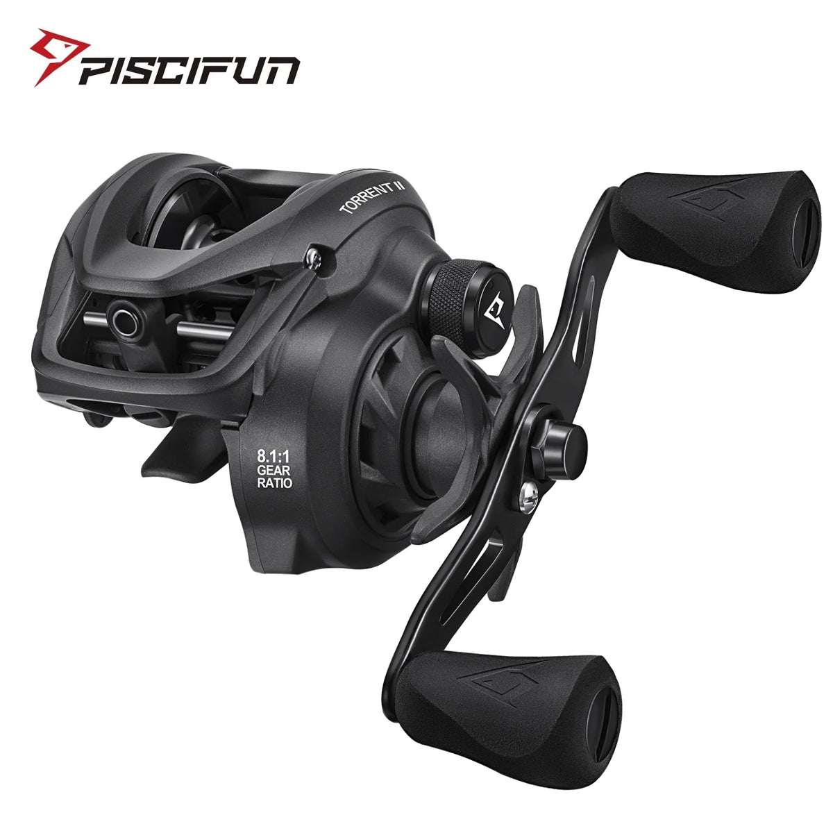 Piscifun Torrent II 100 Baitcasting Reel | Lightweight Carbon Frame 9kg Drag