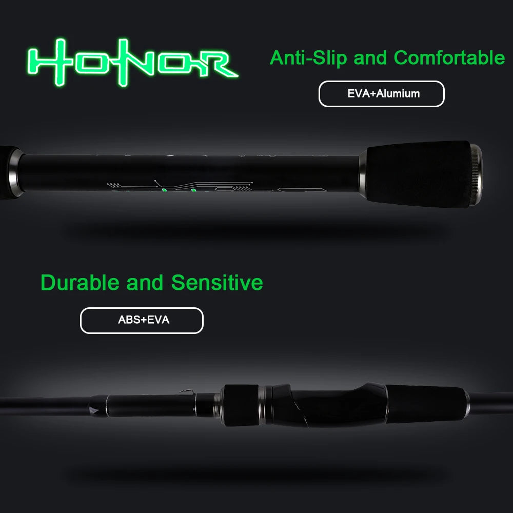 MIFINE HONOR Telescopic Fishing Rod | 24T Carbon | 2.1m / 2.4m / 2.7m Travel Spinning Rod