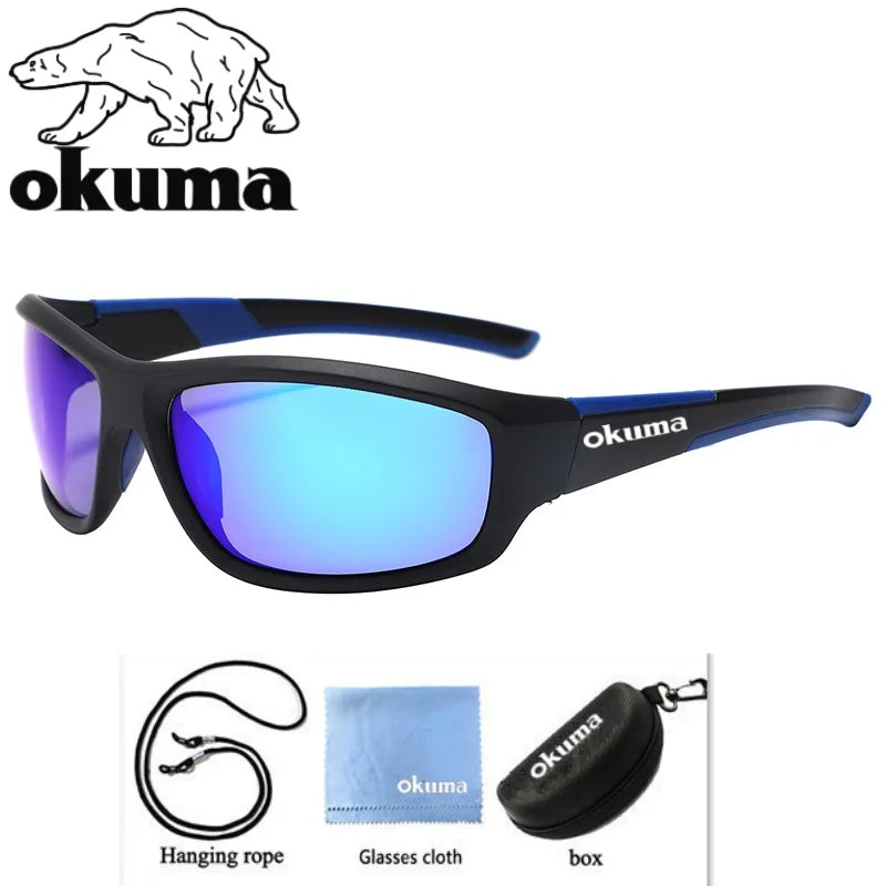 Okuma Polarized Sports Sunglasses | UV400 Outdoor Fishing, Cycling & Driving Eyewear