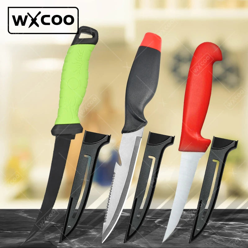 WXCOO Japanese-Style Chef Knife | Fish Fillet, Sashimi & Meat Cleaver
