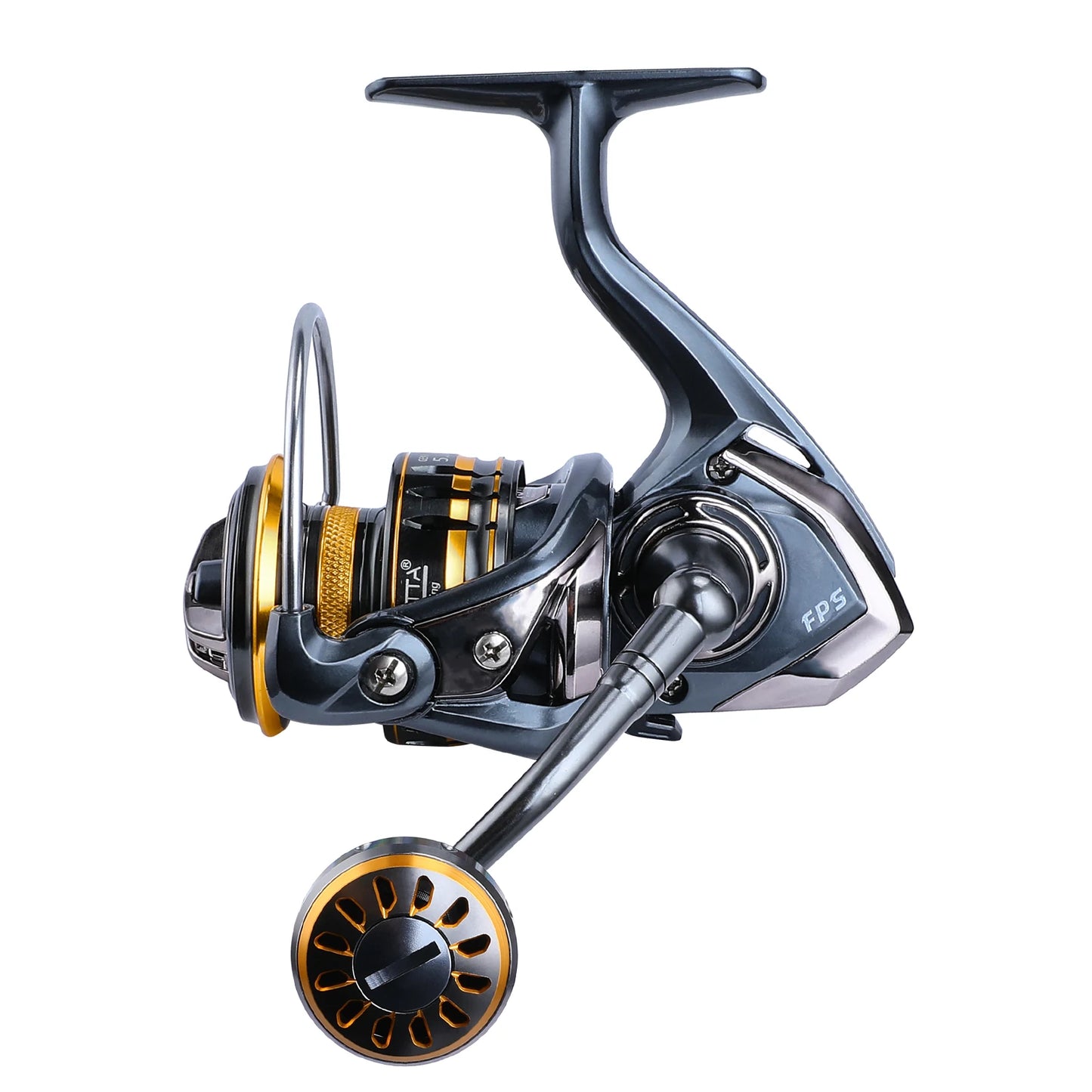 BEARKING Spinning Reel β 5.2:1 Gear Ratio, 12 kg Drag & Carbon Brake System (241 g Lightweight Design)