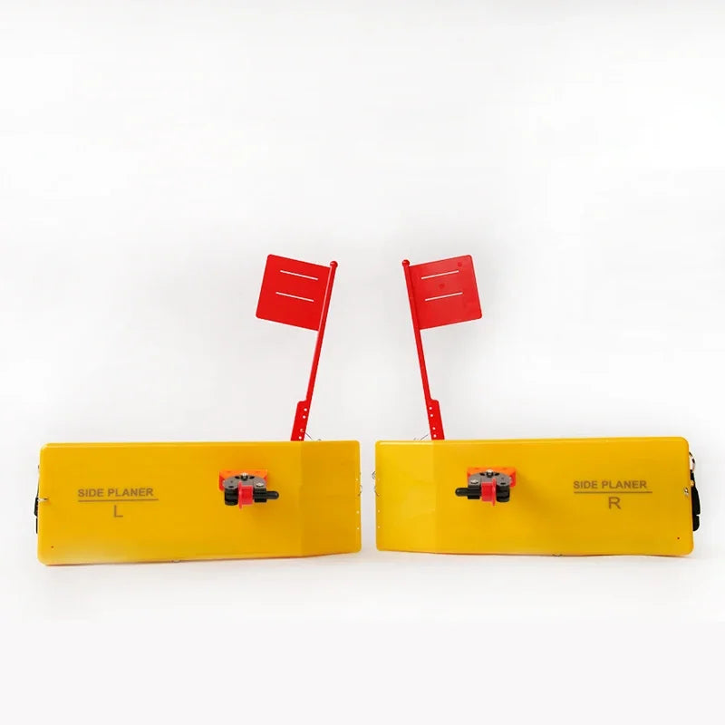 Large Planer Boards with Spring Flag System | Offshore Trolling & Downrigger Accessory