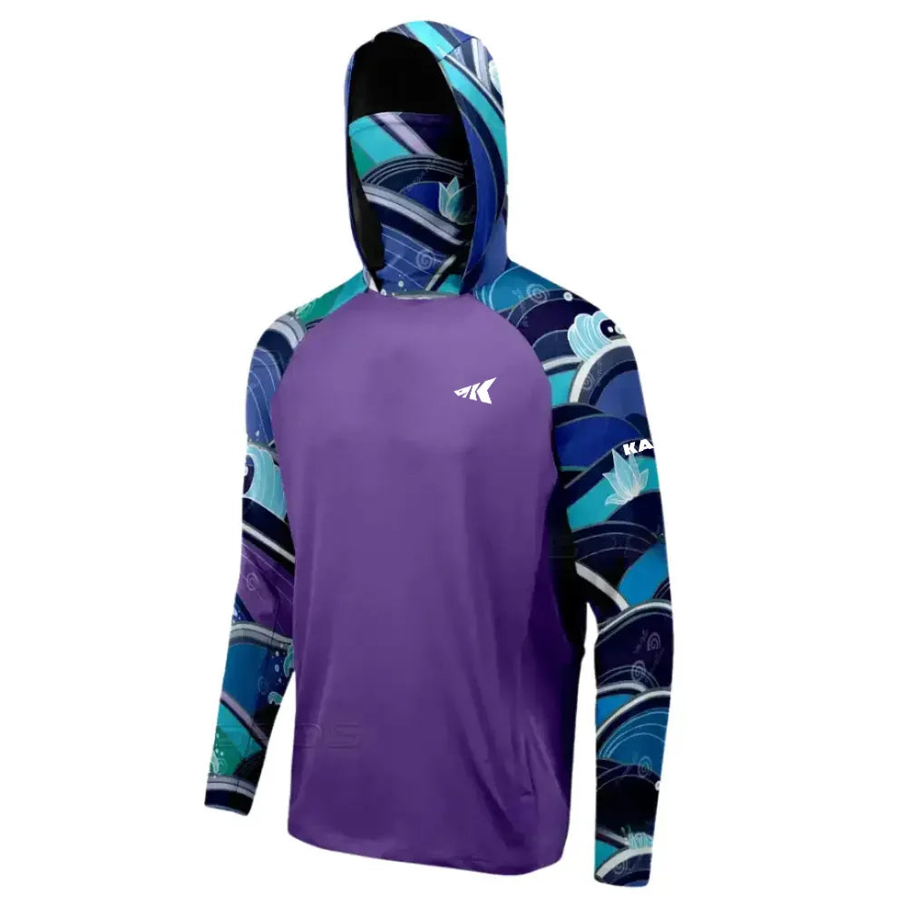 Hooded Fishing Shirt – UPF 50+ Sun Protection, Quick-Dry & Breathable Fabric