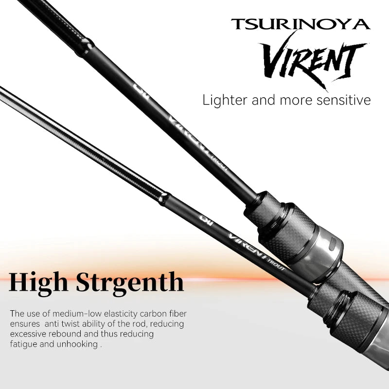 TSURINOYA VIRENT S702L Light Game Fishing Rod | 2.10m 72g