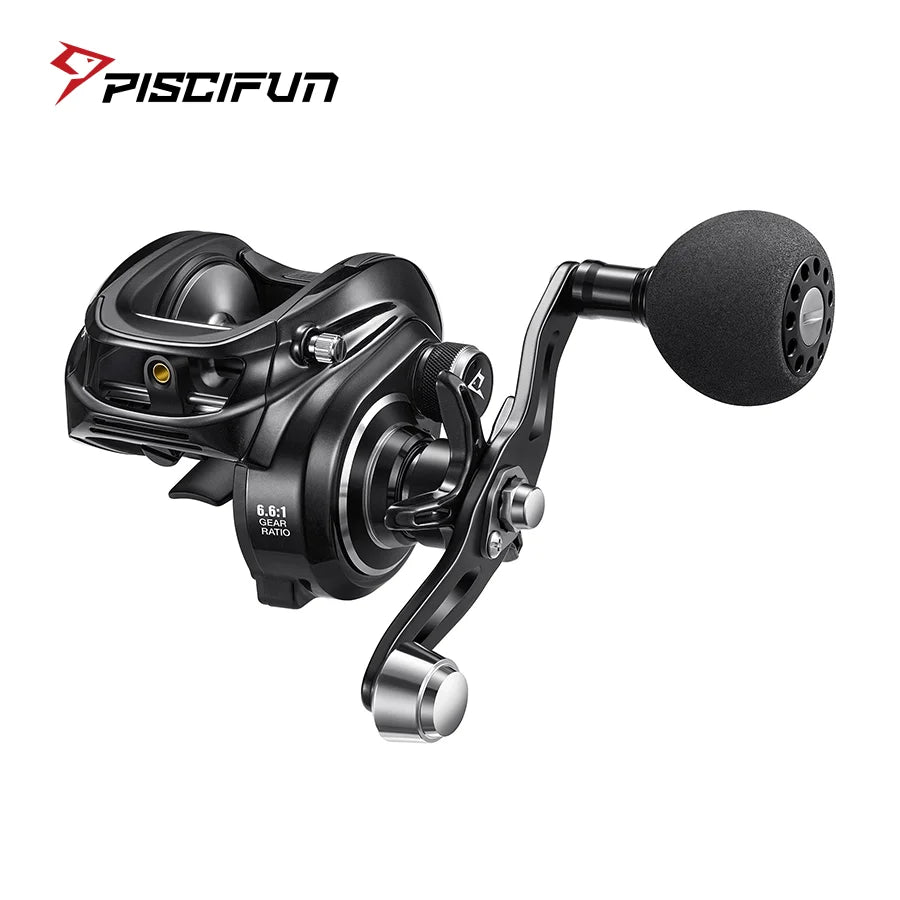 Piscifun Alijoz Alinox 300 Baitcasting Reel | 15kg Drag Aluminium Frame