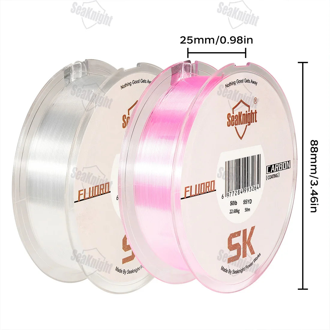 SeaKnight SK Series Fluorocarbon Coated Fishing Line | 3–100lb