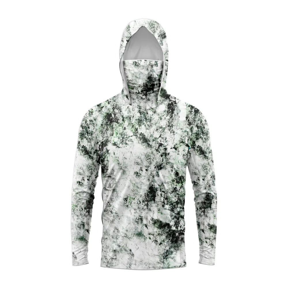 Lightweight Hooded Fishing Shirt UPF50+ | Quick-Dry UV Protection Outdoor Top