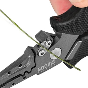 Booms Fishing G5F7 Pliers & Fish Gripper Set | Lanyard & Sheath | Fishing Tool Kit