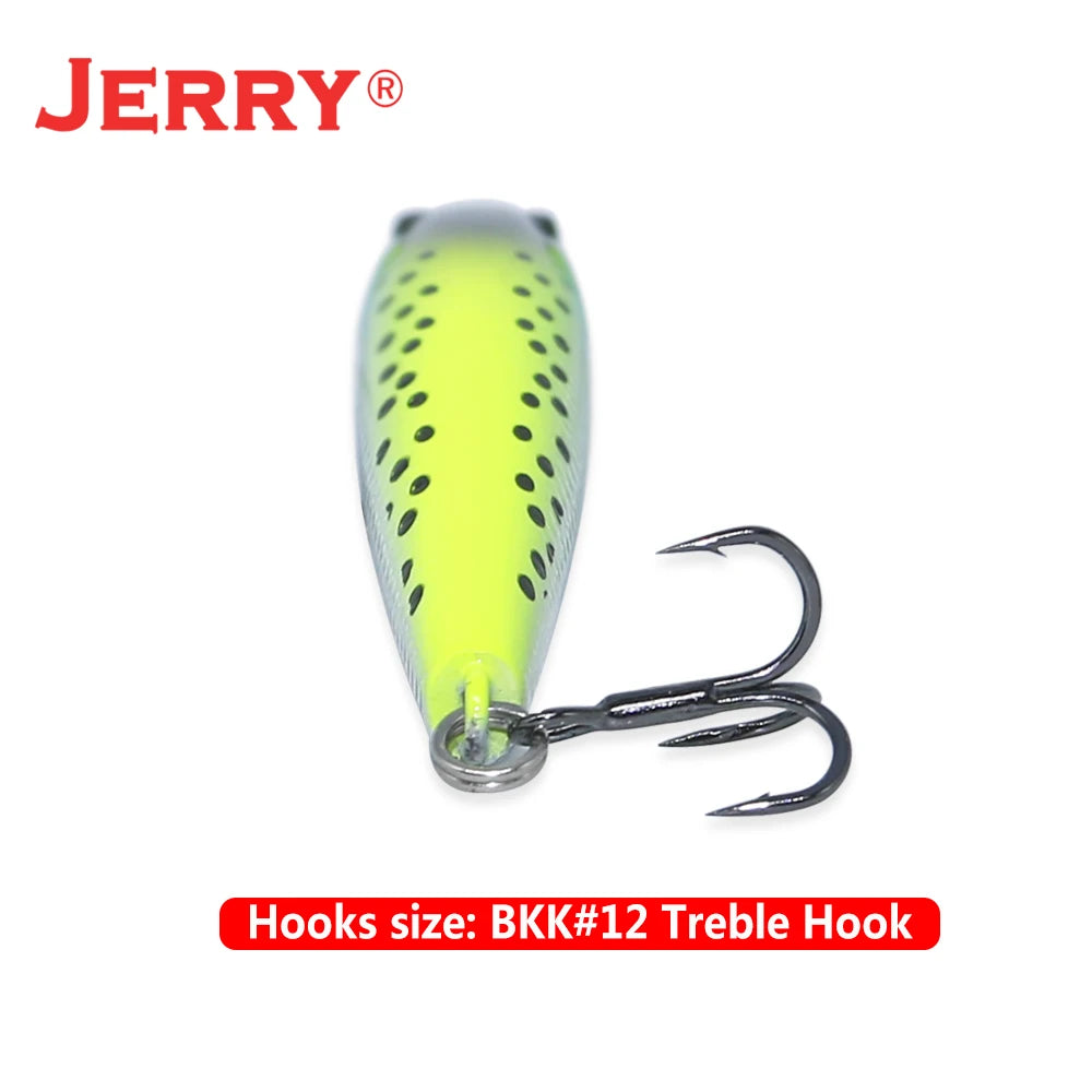 Jerry Blade Topwater Pencil Lure | Floating Stickbait | UV Coated Surface Hardbody | 55mm / 70mm