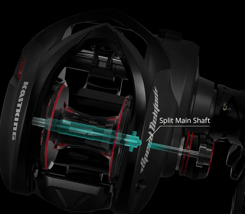 KastKing Speed Demon Elite Baitcasting Reel | 10.5:1 Gear Ratio | 10+1 Bearings | 8.1kg Drag