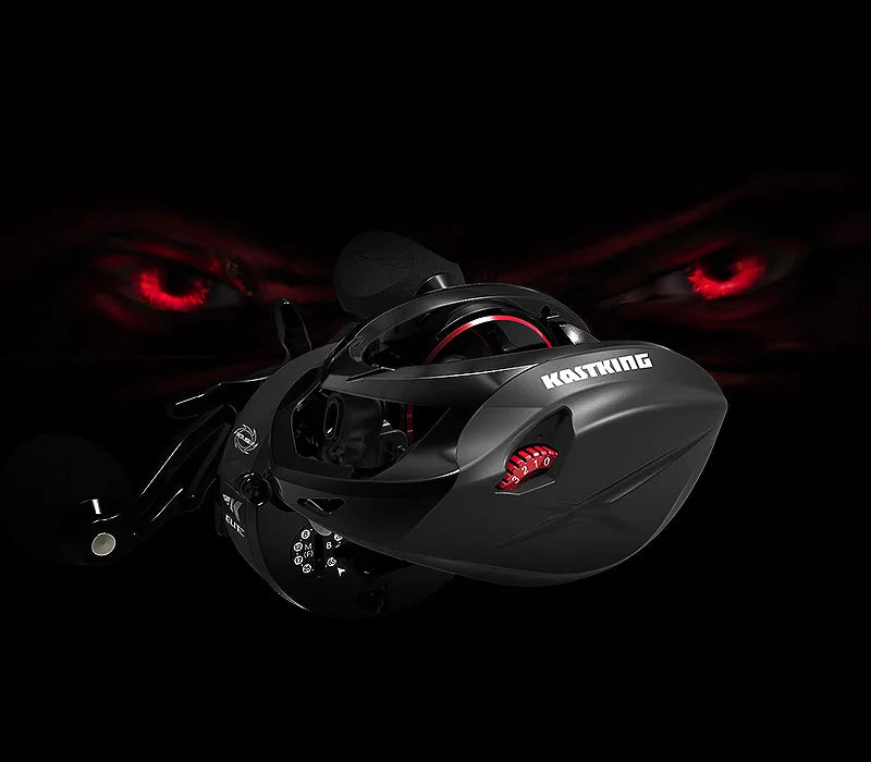 KastKing Speed Demon Elite Baitcasting Reel | 10.5:1 Gear Ratio | 10+1 Bearings | 8.1kg Drag