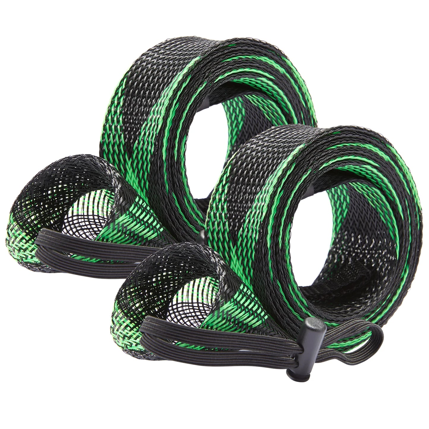 Bassdash Rod Sleeves – Spinning & Casting Rod Covers up to 7.5 ft (Durable PET Mesh Protection)