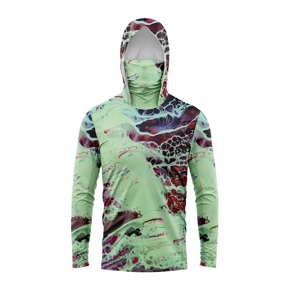 Lightweight Hooded Fishing Shirt UPF50+ | Quick-Dry UV Protection Outdoor Top