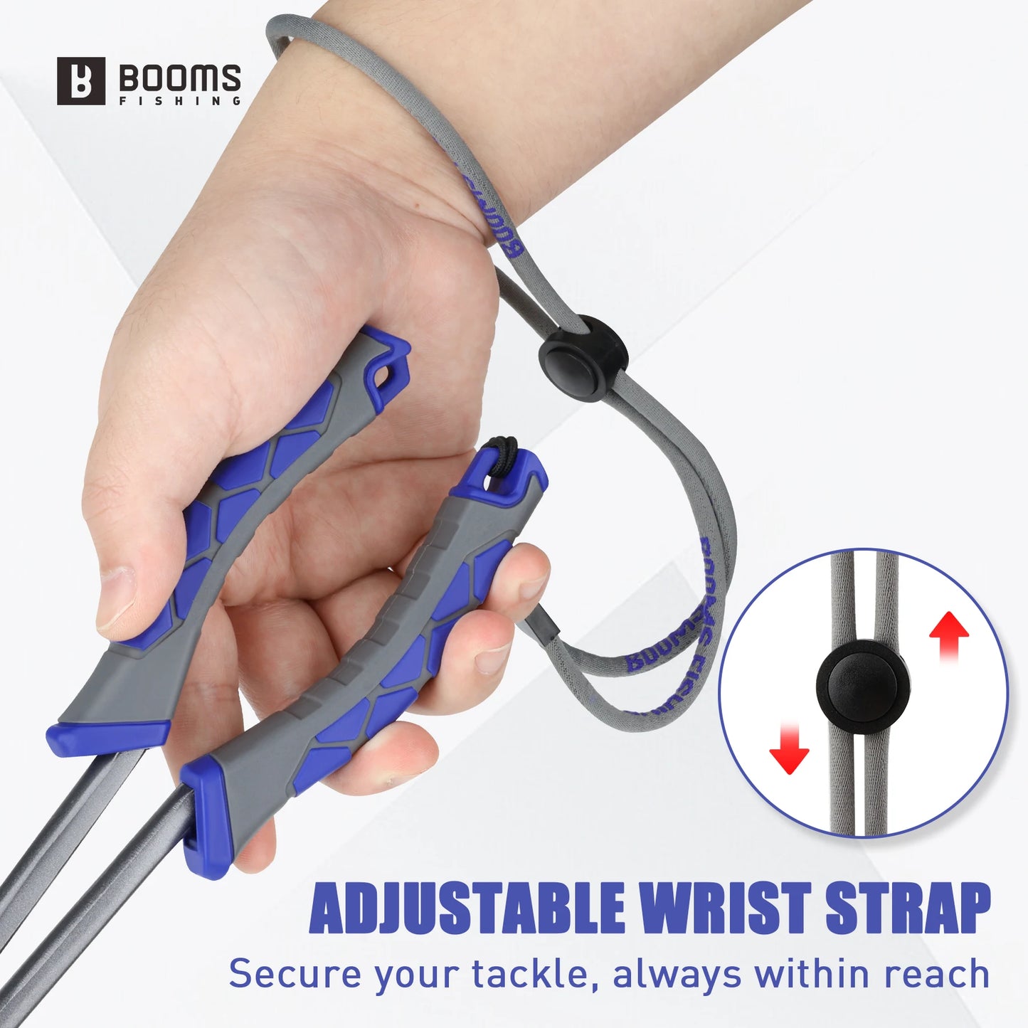 Booms Fishing Long Nose Pliers | 28cm Hook Remover Tool | Saltwater & Freshwater
