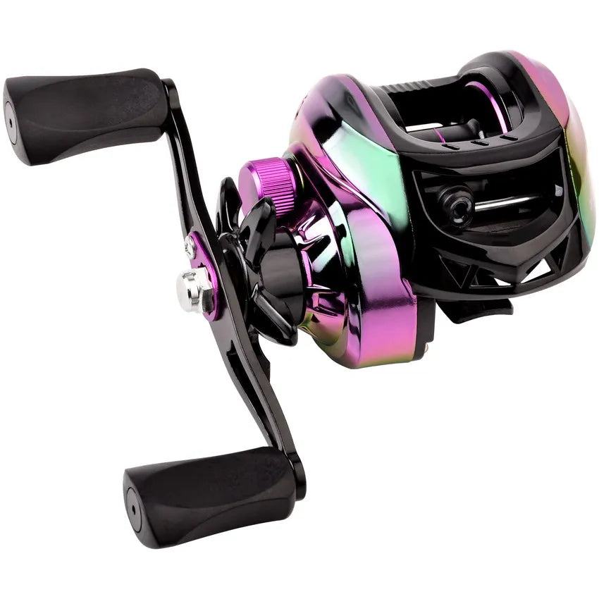 Baitcaster Reel | 7.2:1 High-Speed Gear Ratio | 8–10KG Max Drag | Lightweight Lure Casting Reel