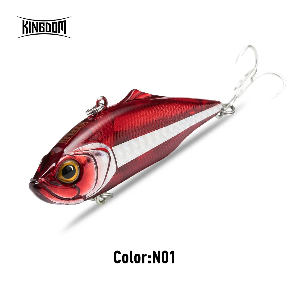 Kingdom Sinking VIB Lure | 10.9g–27.2g Vibration Blade Bait | Long Cast Hard Lure