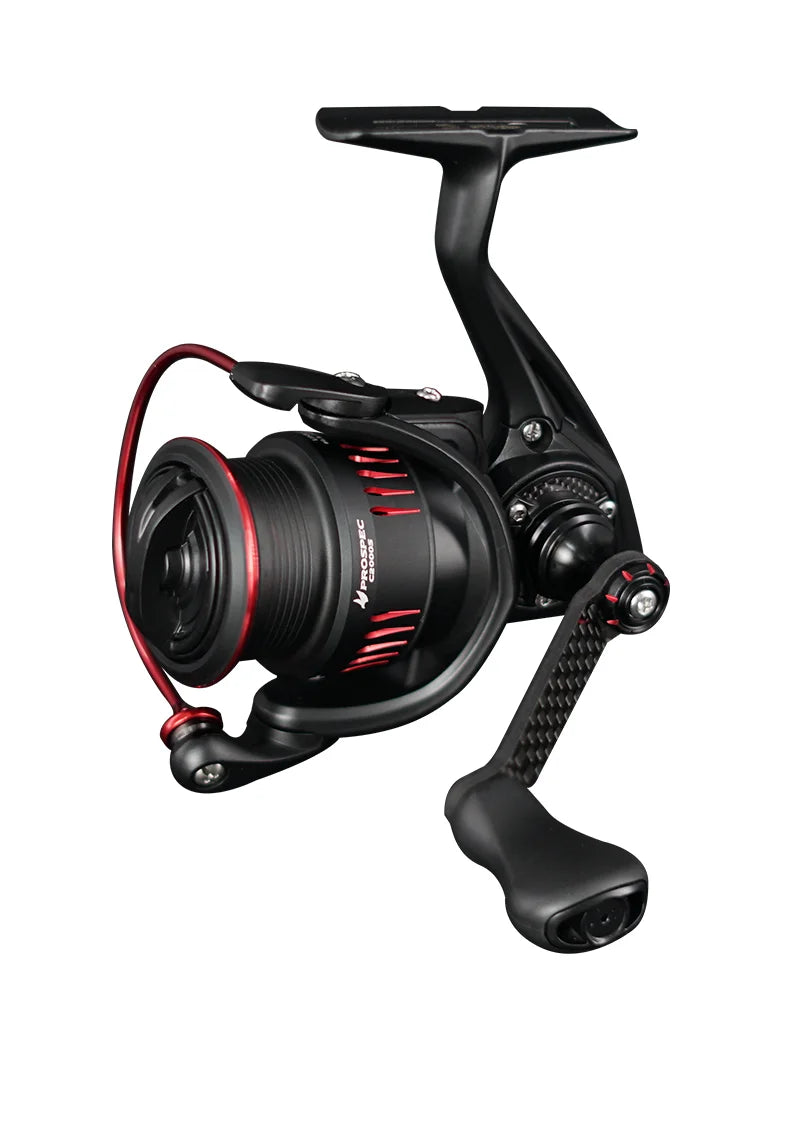 Seasir P-Series Prospec Carbon Fiber Spinning Reel – 9 Bearings, 6.2:1 Gear Ratio (2000 & 3000 Sizes)