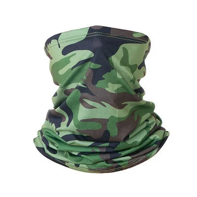 Multi-Purpose Ice Silk Bandana – Cooling Neck Gaiter & Face Cover for Fishing, Camping & Outdoor Use
