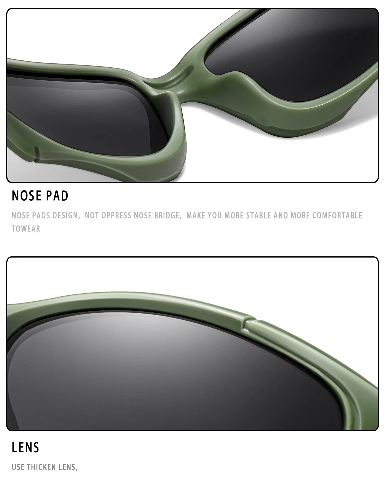 Polarized Camouflage Fishing Sunglasses | UV Protection Outdoor Sports Eyewear