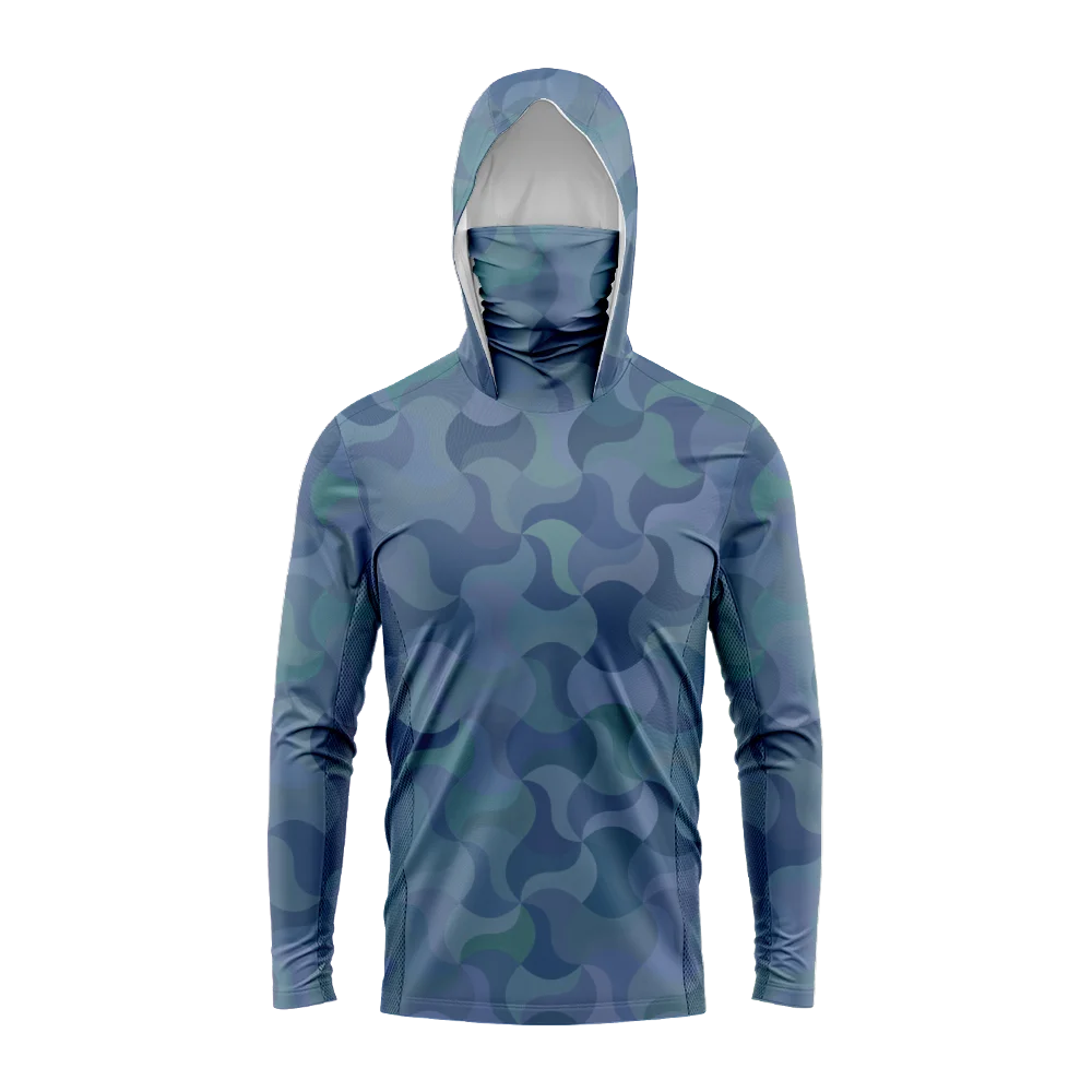 Lightweight Hooded Fishing Shirt UPF50+ | Quick-Dry UV Protection Outdoor Top