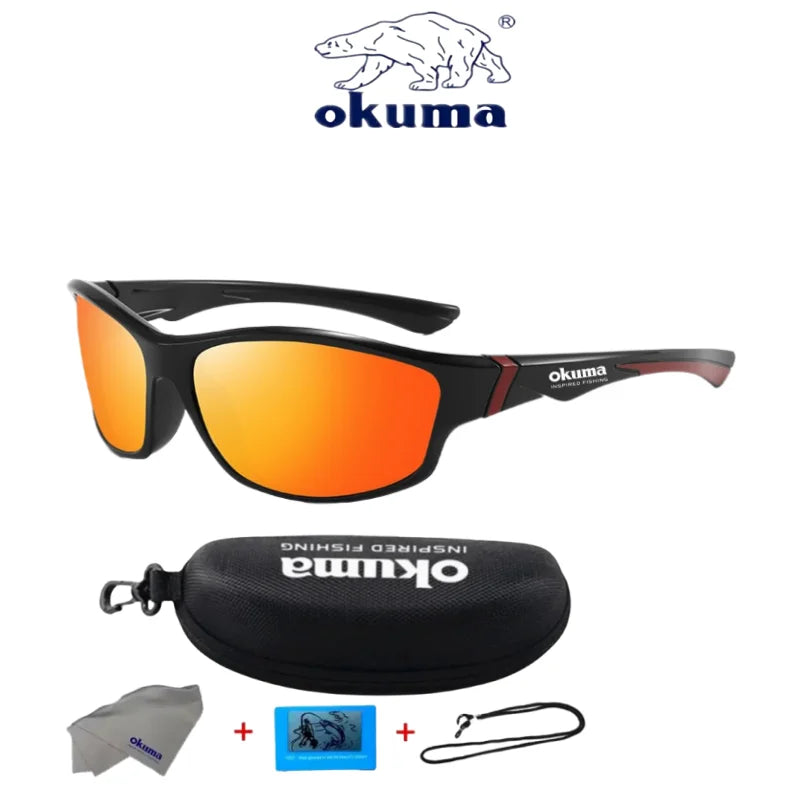 Okuma Polarized Fishing Sunglasses | UV400 Anti-Glare Outdoor Sports Eyewear