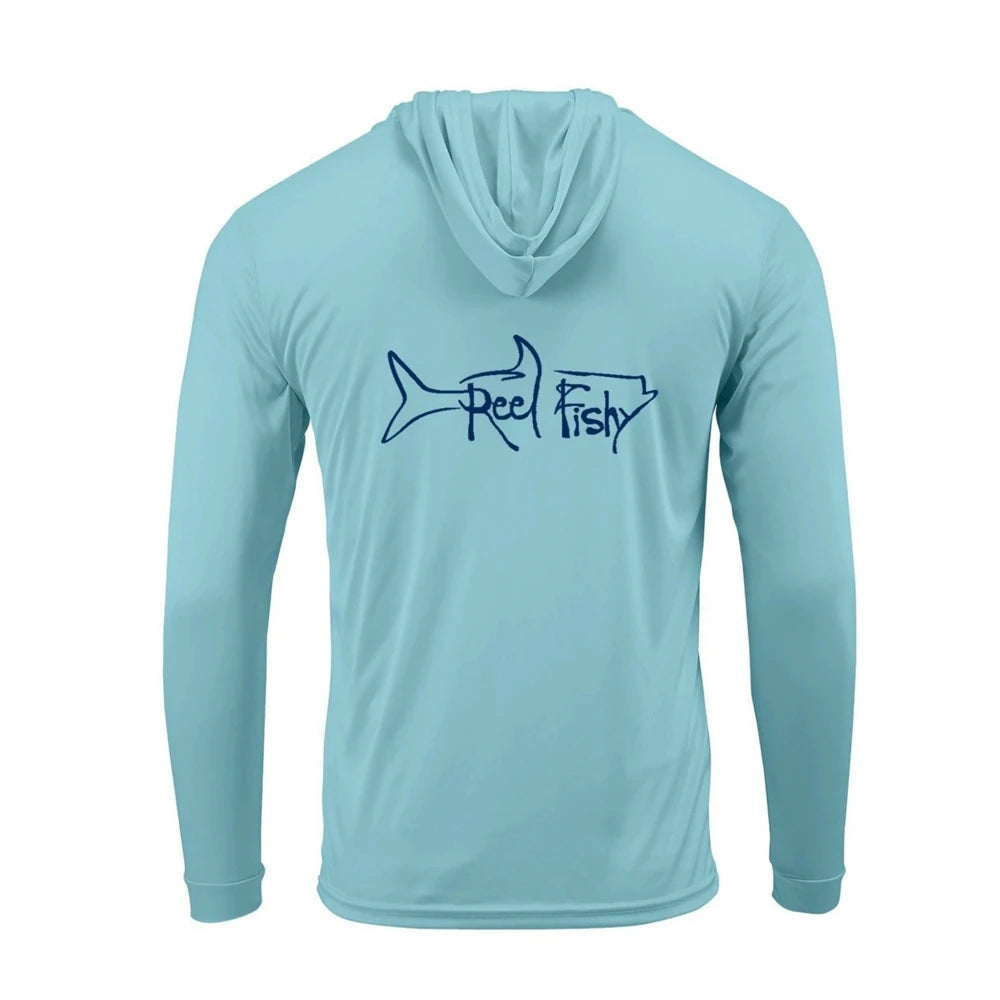 Men’s Long Sleeve Fishing Shirt with Hood | UPF50+ Outdoor Performance Top