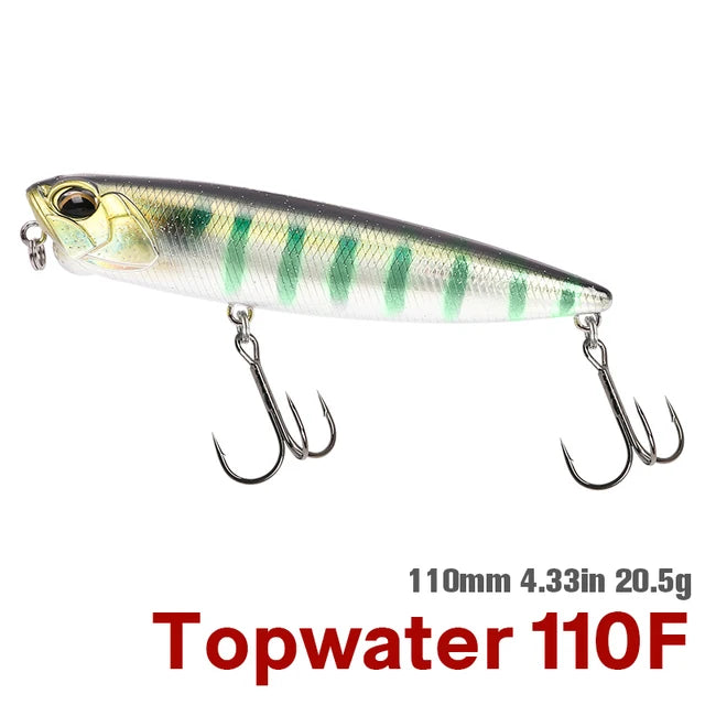 TSURINOYA DW58 Topwater Pencil Lure | 110mm 20.5g Floating Walk-the-Dog Stickbait
