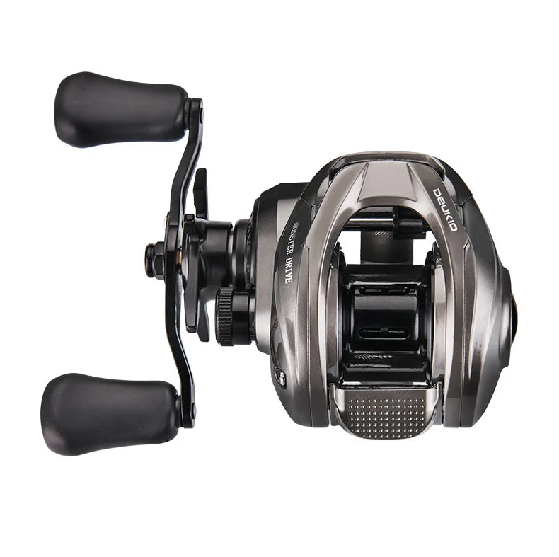 Mavllos DCPRO Saltwater Baitcasting Reel | 7.2:1 Ratio | 8kg Drag | 5+1 Bearings | 10-Magnet Brake System