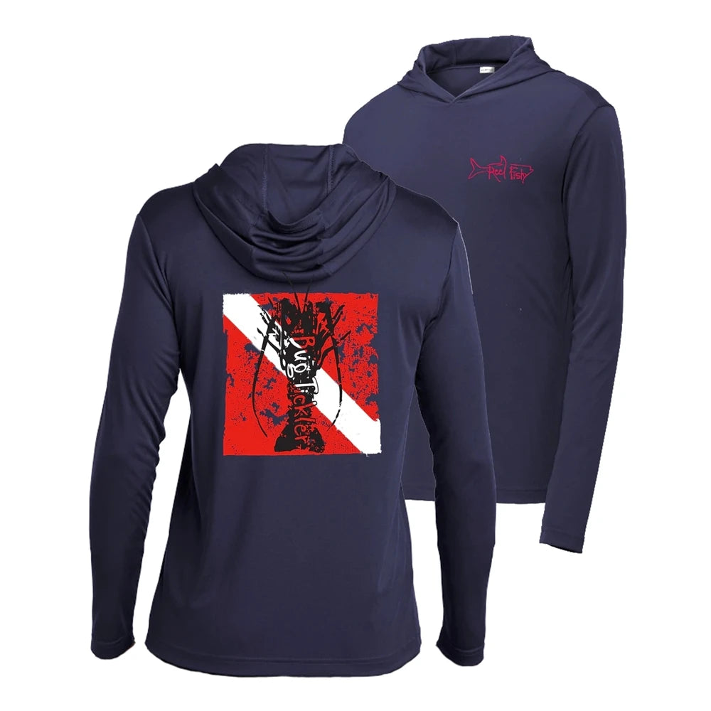 Men’s Long Sleeve Fishing Shirt with Hood | UPF50+ Outdoor Performance Top
